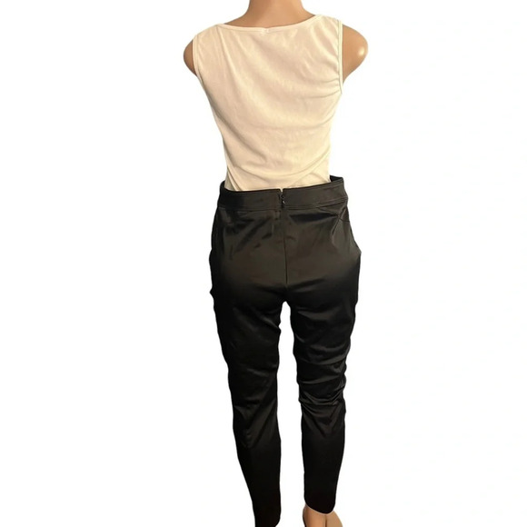 Bebe Black Tiana Black High Waisted Skinny Pants - Picture 6 of 9